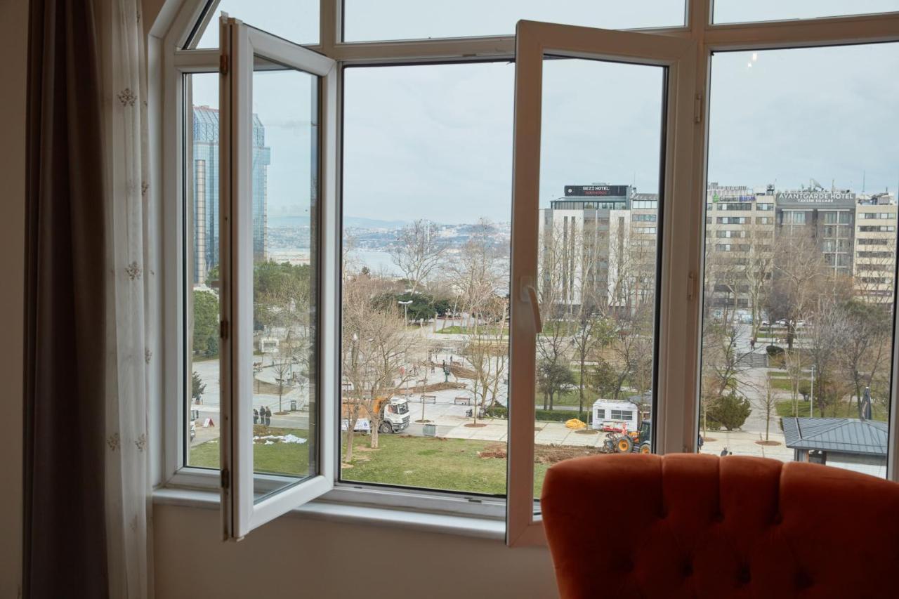 Great View Of Taksim Square, Luxury Furnished On Main Street Of Taksim, Partial Sea View Apartment Istanbul Exterior photo