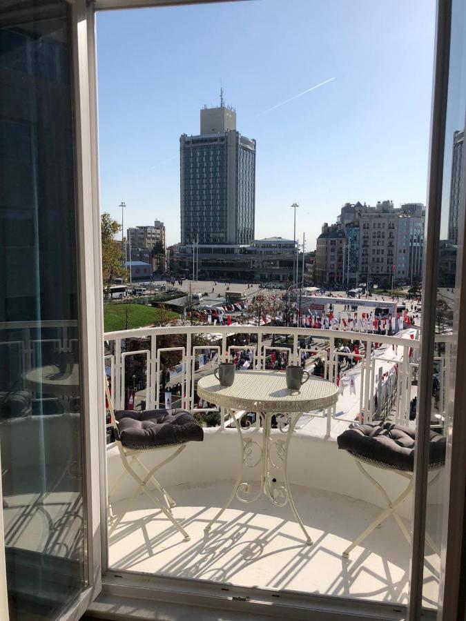 Great View Of Taksim Square, Luxury Furnished On Main Street Of Taksim, Partial Sea View Apartment Istanbul Exterior photo