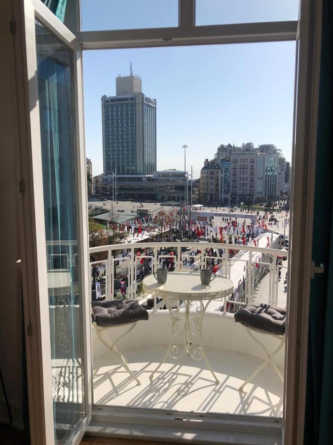 Great View Of Taksim Square, Luxury Furnished On Main Street Of Taksim, Partial Sea View Apartment Istanbul Exterior photo